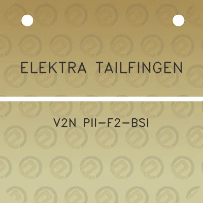 elektra-tailfingen-v2n-pii-f2-bsi