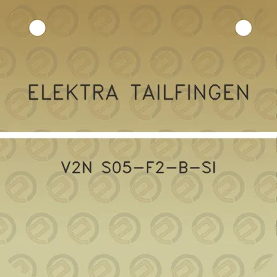 elektra-tailfingen-v2n-s05-f2-b-si