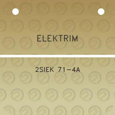 elektrim-2siek-71-4a