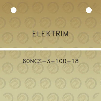 elektrim-60ncs-3-100-18