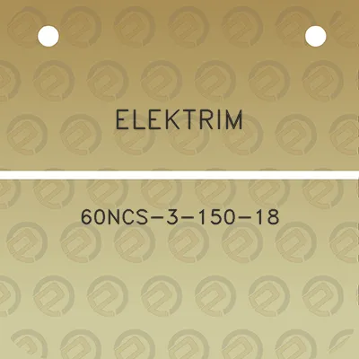 elektrim-60ncs-3-150-18