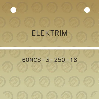 elektrim-60ncs-3-250-18