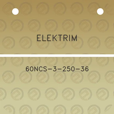 elektrim-60ncs-3-250-36