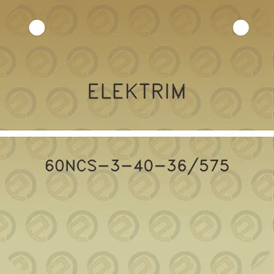 elektrim-60ncs-3-40-36575