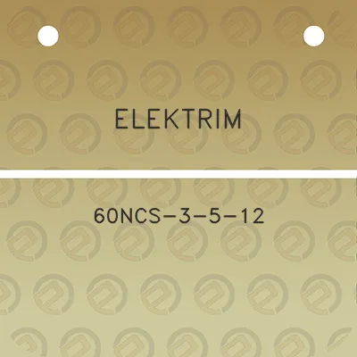 elektrim-60ncs-3-5-12