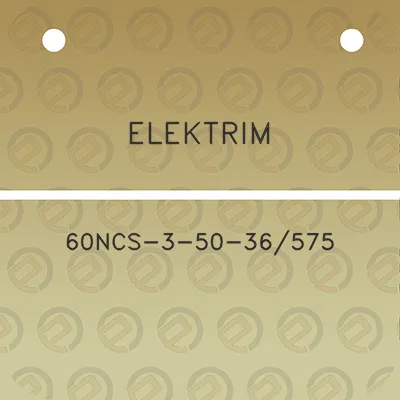 elektrim-60ncs-3-50-36575