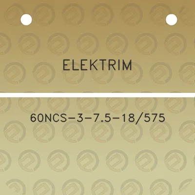 elektrim-60ncs-3-75-18575