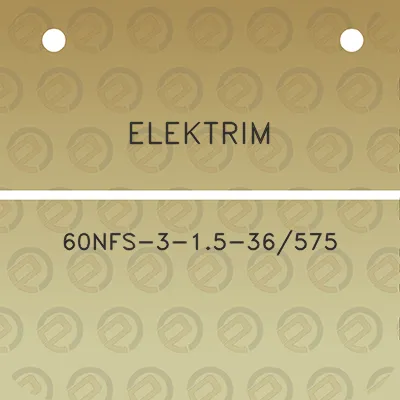 elektrim-60nfs-3-15-36575