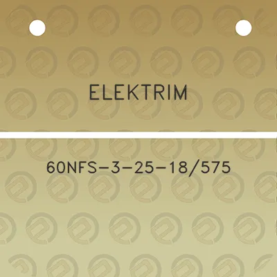 elektrim-60nfs-3-25-18575