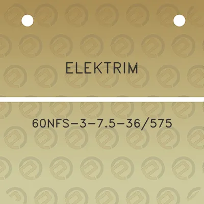 elektrim-60nfs-3-75-36575