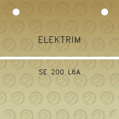 elektrim-se-200-l6a