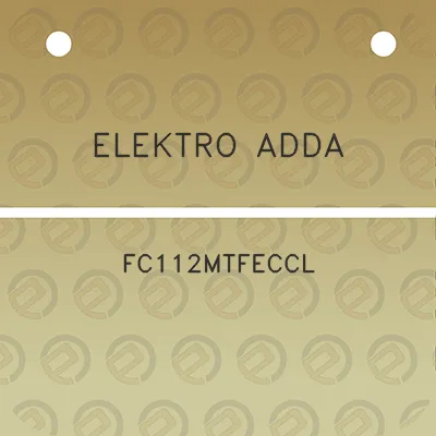 elektro-adda-fc112mtfeccl