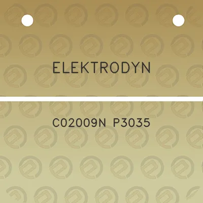 elektrodyn-c02009n-p3035