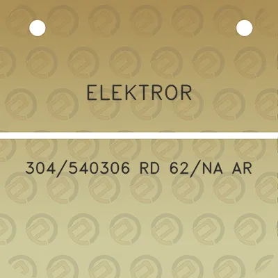 elektror-304540306-rd-62na-ar