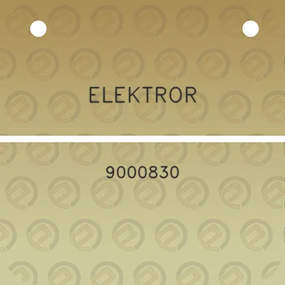 elektror-9000830