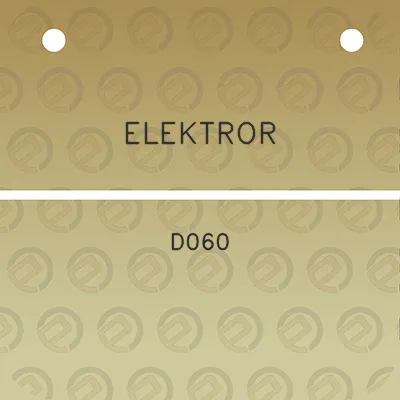 elektror-d060