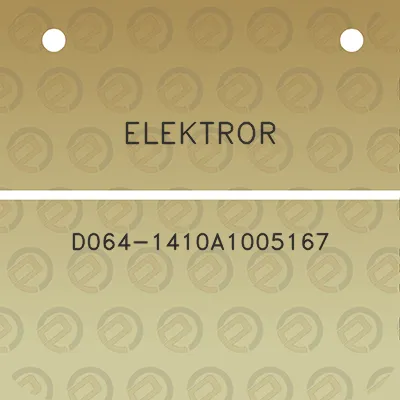 elektror-d064-1410a1005167