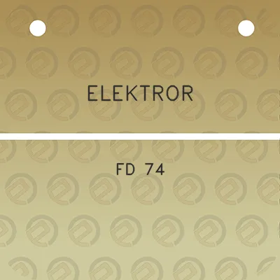 elektror-fd-74