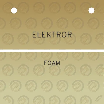 elektror-foam