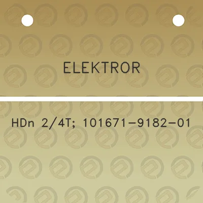 elektror-hdn-24t-101671-9182-01