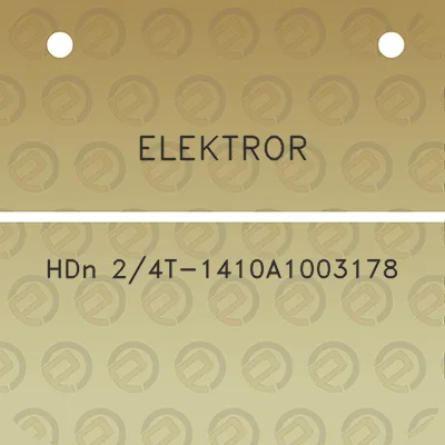 elektror-hdn-24t-1410a1003178