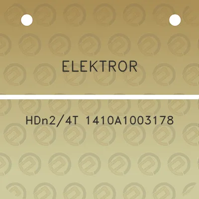 elektror-hdn24t-1410a1003178