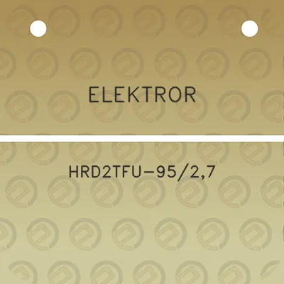 elektror-hrd2tfu-9527