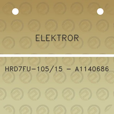 elektror-hrd7fu-10515-a1140686