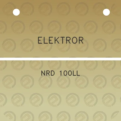 elektror-nrd-100ll