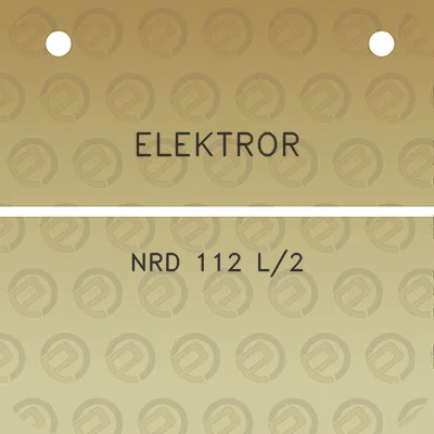 elektror-nrd-112-l2