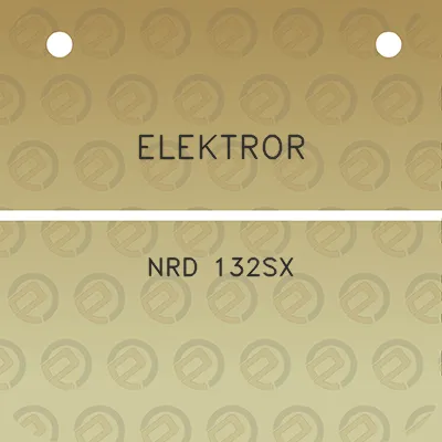 elektror-nrd-132sx