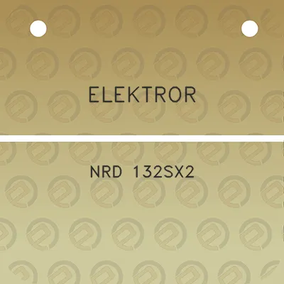 elektror-nrd-132sx2