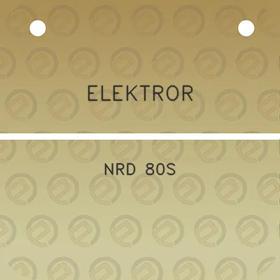 elektror-nrd-80s