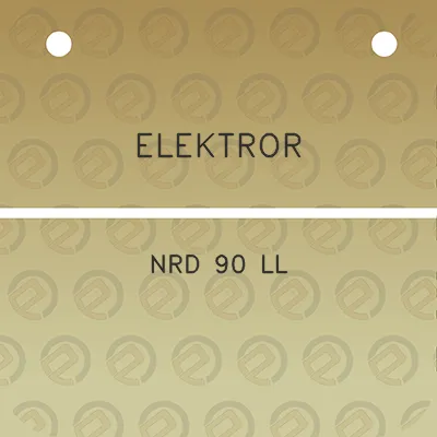 elektror-nrd-90-ll