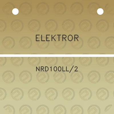 elektror-nrd100ll2