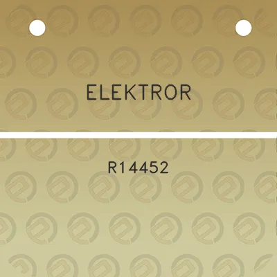 elektror-r14452