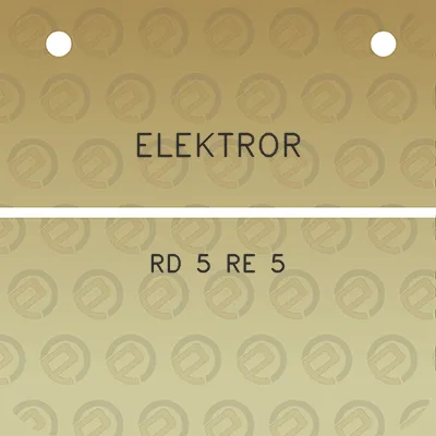 elektror-rd-5-re-5