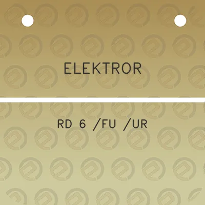 elektror-rd-6-fu-ur