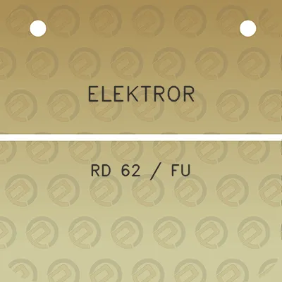 elektror-rd-62-fu