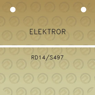 elektror-rd14s497