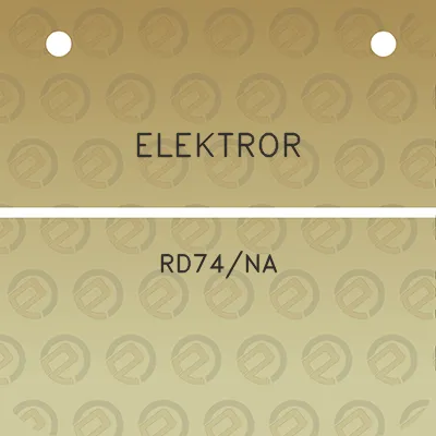 elektror-rd74na