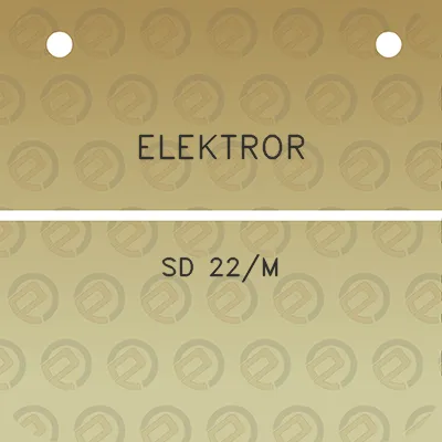 elektror-sd-22m