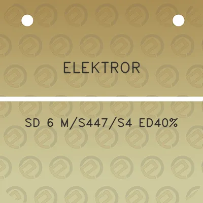 elektror-sd-6-ms447s4-ed40