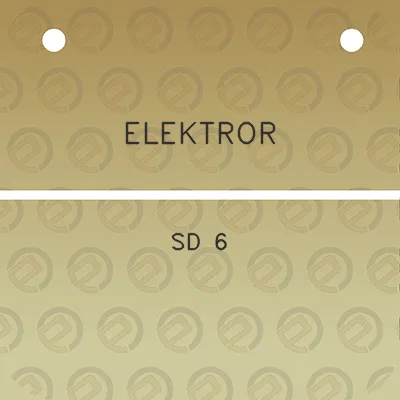 elektror-sd-6