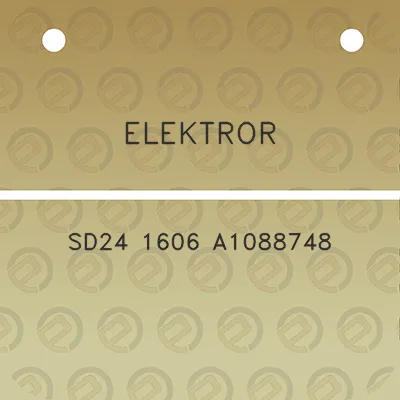 elektror-sd24-1606-a1088748