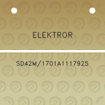 elektror-sd42m1701a1117925