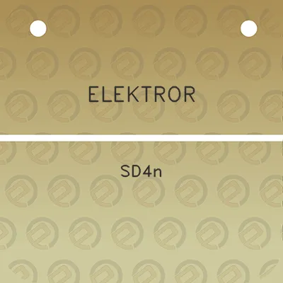 elektror-sd4n