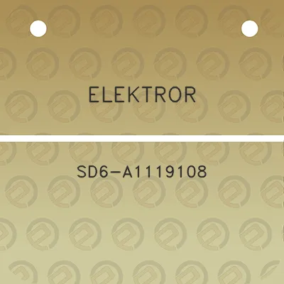 elektror-sd6-a1119108