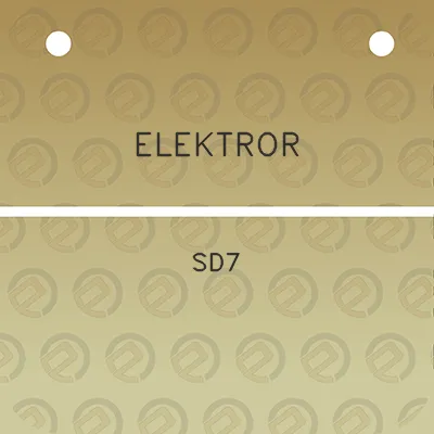 elektror-sd7