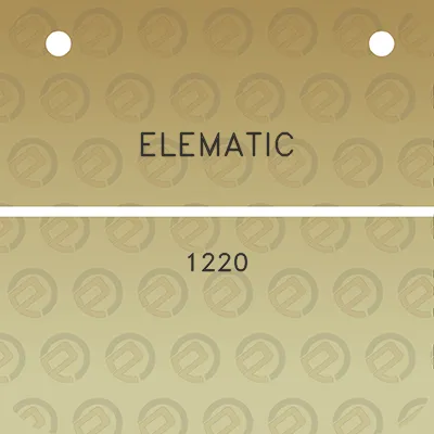 elematic-1220